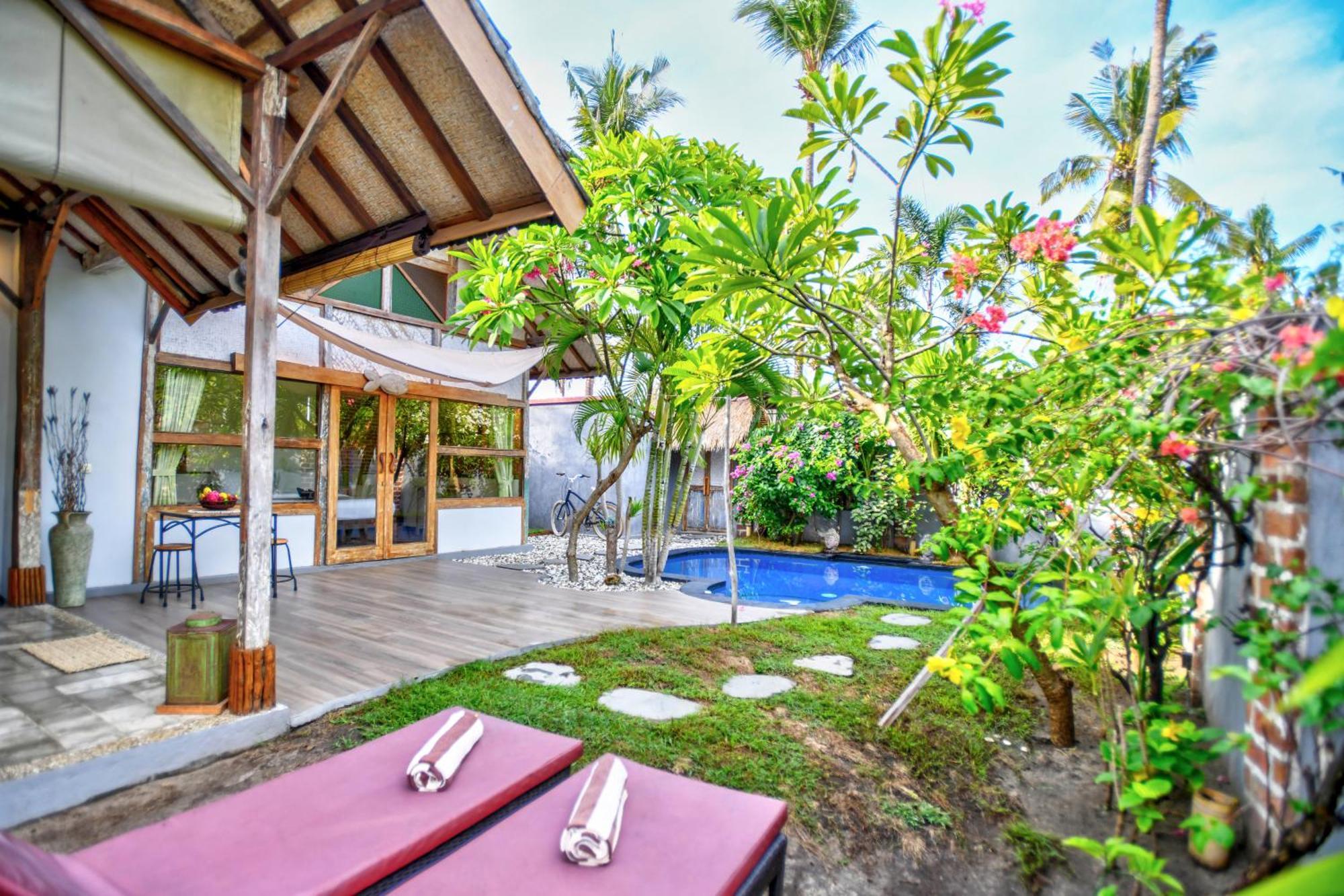 Villas Samalama Gili Air Exteriör bild