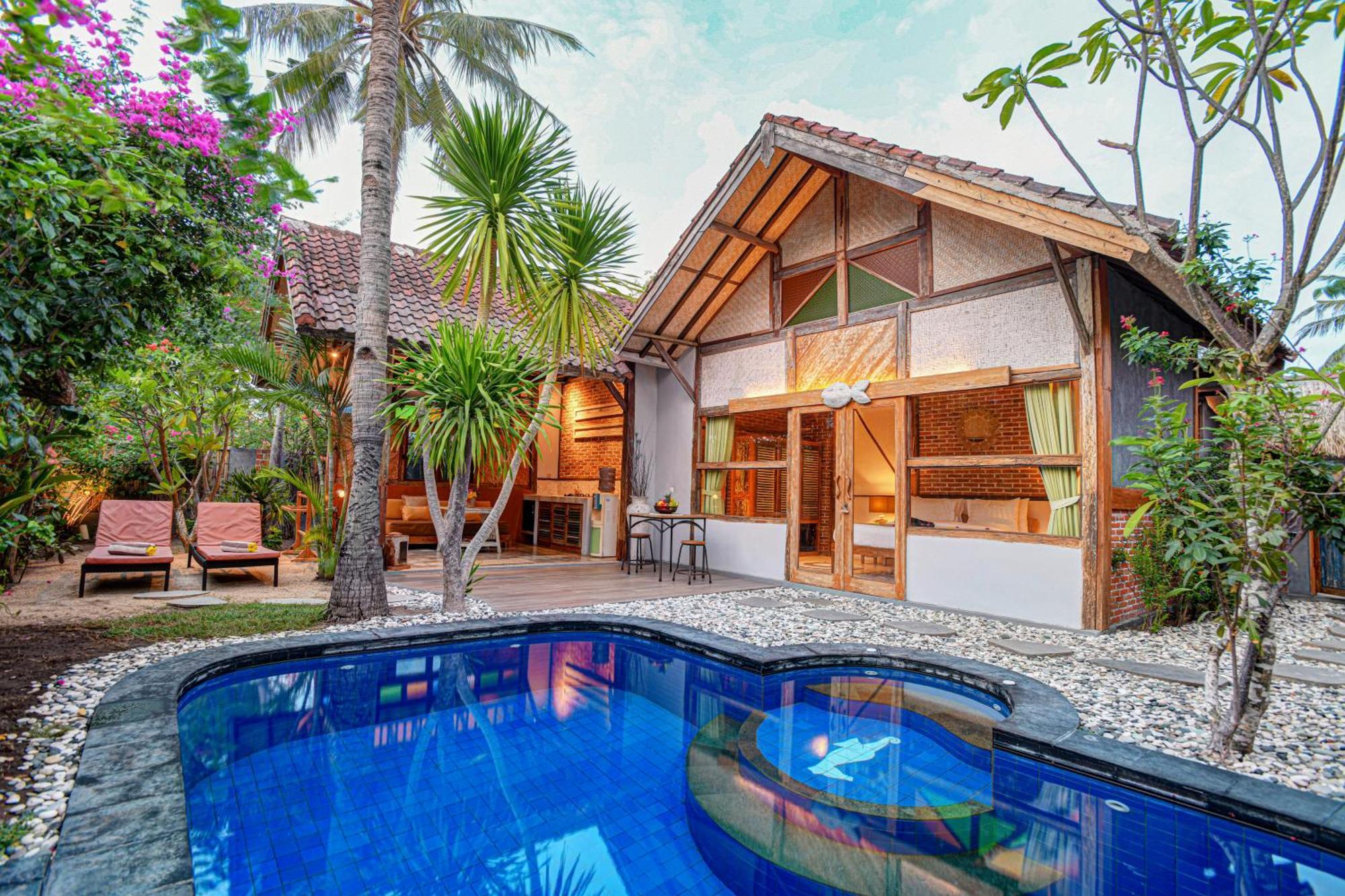 Villas Samalama Gili Air Exteriör bild