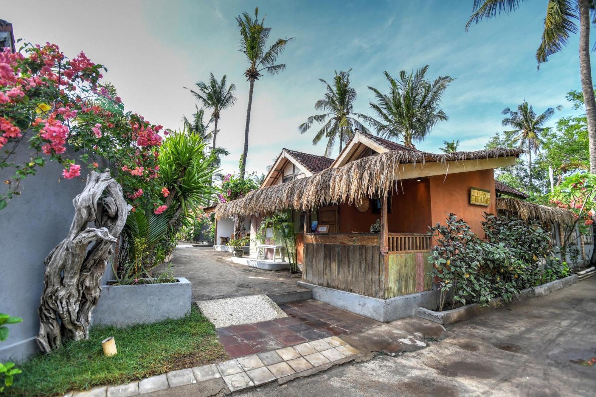 Villas Samalama Gili Air Exteriör bild