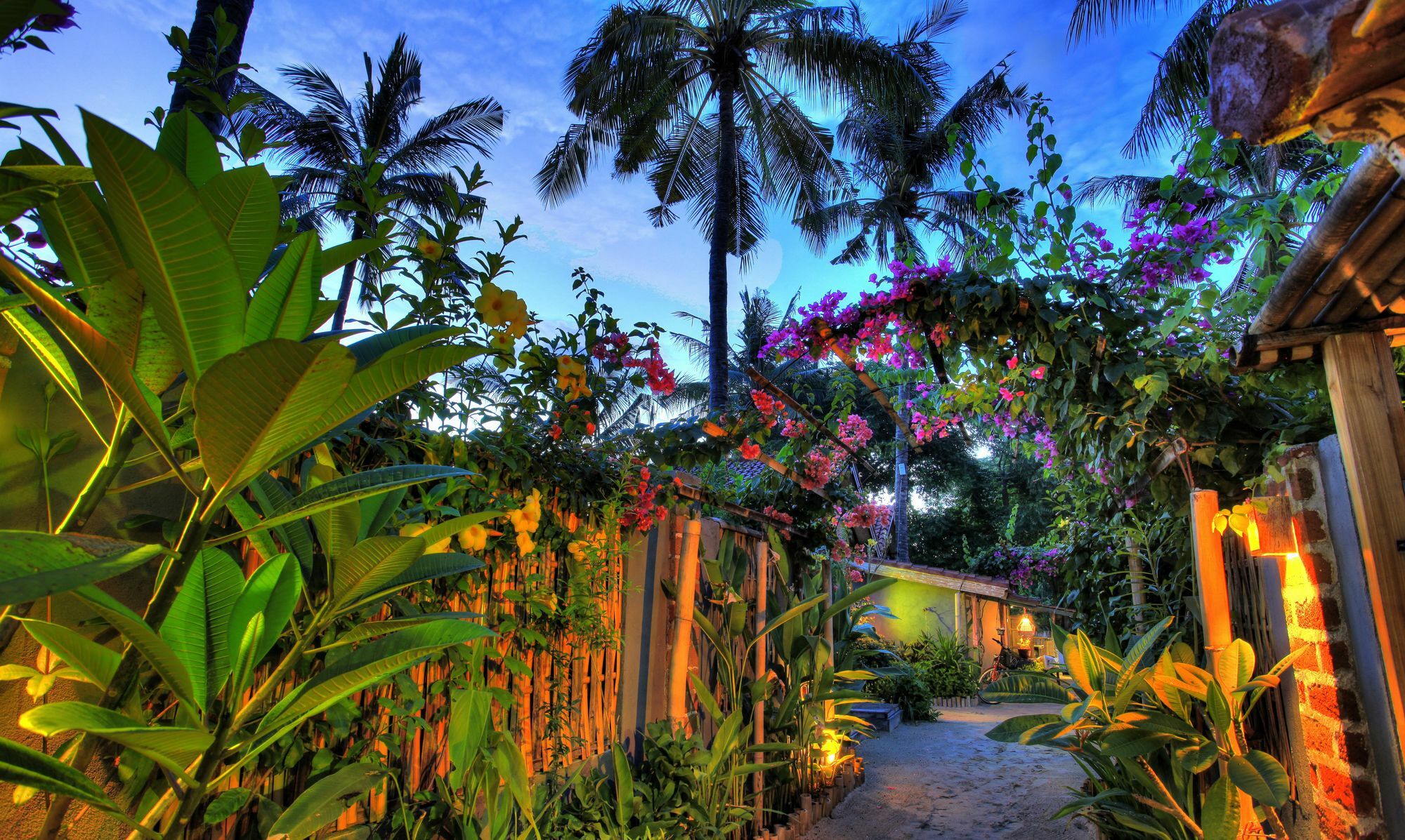 Villas Samalama Gili Air Exteriör bild